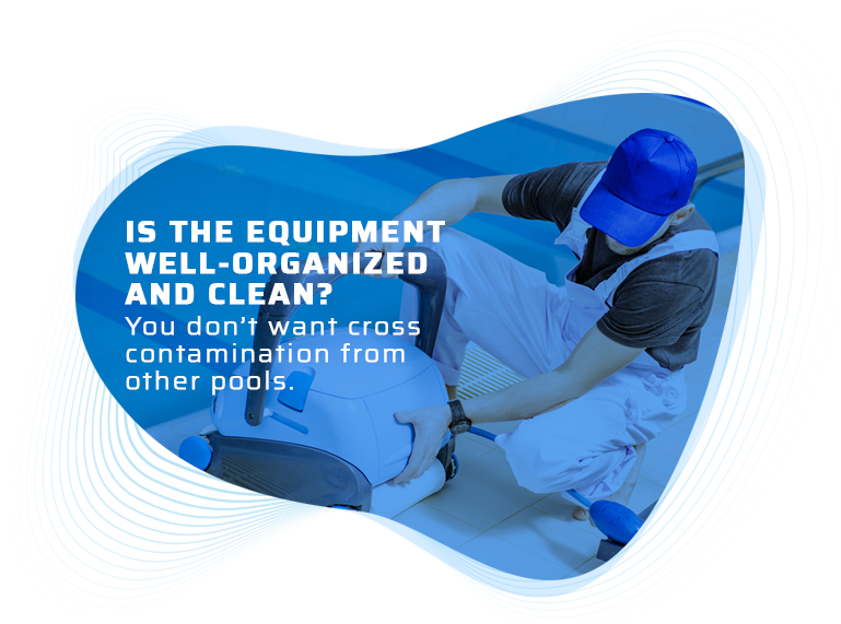 organized and clean equipment quote