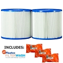 Pleatco Cartridge Filter PRB17.5SF-PAIR Dynamic Series IV - Model DSF 35 Waterway  817-3510 17-2606 6000-134 R173432 w/ 3x Filter Washes