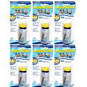 AquaChek 561141A-6 Salt Water Test Strips for Swimming Pools - 6 Pack