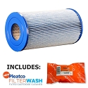 Pleatco Cartridge Filter PRB35-IN-M Dynamic Series IV - DFM DFML Waterway 35 In-Line (Antimicrobial) 03FIL1300 17-2482 25393 303557 817-3501 R173431 (Antimicrobial)  w/ 1x Filter Wash