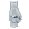 Valterra 200-C10 PVC Swing/Spring Combination Check Valve Clear fits 1