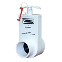 Valterra PVC Unibody Valve Slip x Spigot w/Gate Keeper White 2