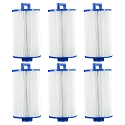 6 Pack Pleatco PTL18P4 18 sq ft Top Load Filter Cartridge Gatsby Dream Maker Spas