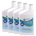 Orenda CE Clarifier Chitosan Plus Enzyme Natural Swimming Pool Cleaner 1 Qt 4 Pk