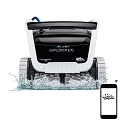 Dolphin Explorer E70 Robotic Cleaner with Wi-Fi, Water Temp Sensor, Top Load Filters, Ideal for In-Ground Pools up to 50 Feet – Includes Caddy