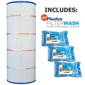 Pleatco Cartridge Filter PWWCT150 Waterway Clearwater II Pro-Clean 150 817-0150N w/ 3x Filter Washes