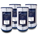 ClurTech Spa Filter Cartridge 50 Sq Ft for Aquaterra Filter - 4 Pack