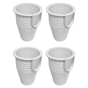 4 Pack Pentair AQ+WFE Pump Strainer Basket