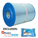 Pleatco Cartridge Filter PWK65-M Watkins Hot Spring Spas upgrade from PWK45N (Antimicrobial)  31114 w/ 1x Filter Wash