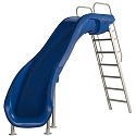 S.R. Smith 610-209-5823 Rogue2 Pool Slide, Left Curve, Blue