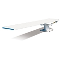 S.R. Smith 68-209-2062 606 Cantilever Jump Stand with 6-Foot Glas-Hide Diving Board, White