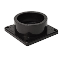 Valterra ABS Female Slip Flange Black 1-1/2 inch - T1005-1