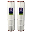 Clorox Silver Advanced Pool Filtration Replacement Cartridge for Jandy CS200, 200 sq. ft. - 2 pack