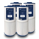 ClurTech Spa Filter Cartridge 60 Sq Ft for Jacuzzi J300 Series - 4 pack