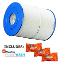 Pleatco Cartridge Filter PWK65 65 sq ft Watkins Hot Spring Spas 31114 w/ 3x Filter Washes