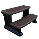 Puri Tech Spa Step 100 Series - Espresso with Black