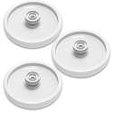 3 Pack Polaris OEM 9-100-1008 360 380 Pool Cleaner Double Sided Wheel 91001008