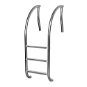 Inter-Fab DR-L3065S R-L3065S Three Sure-Step Designer Pool Ladder, Stainless Steel Treads