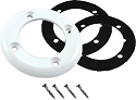 Puri Tech Vinyl Pool Return Faceplate for Hayward SPX1408B Includes Gaskets and Screws