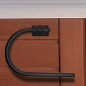 Smart Spa Supply Side Mount Towel Bar - Black
