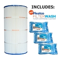 Pleatco Cartridge Filter PA100S Hayward Swimclear C100S CS100XRE w/ 3x Filter Washes