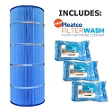 Pleatco Cartridge Filter PA120-M Hayward Star-Clear Plus C1200 (Antimicrobial)  CX1200-RE w/ 3x Filter Wash