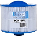 Unicel Pool Spa Filter Cartridge 1 Pack White 8CH-951 