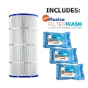 Pleatco Cartridge Filter PSR70 Sta-Rite Posi-Flo II PTM70 T-70TX T-70TXR 70GPM-TX 70TX 70TXR open w/12 concentric slots  WC108-572SX  w/ 3x Filter Wash