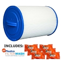 Pleatco Cartridge Filter PTL47W-P 47 sq ft Top Load Aber Hot Tubs Advanced LA Spas w/ 6x Filter Washes