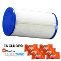 Pleatco Cartridge Filter PVT25N-P4 Vita Spa 179192 w/ 6x Filter Washes