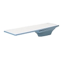 S.R. Smith Flyte Durable Deck Base II Replacement Stand Combination White 6-Feet 70-209-7362
