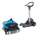 Dolphin Nautilus CC Plus Robotic Pool Cleaner with Universal Caddy for Pool