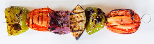 vegetable kabob