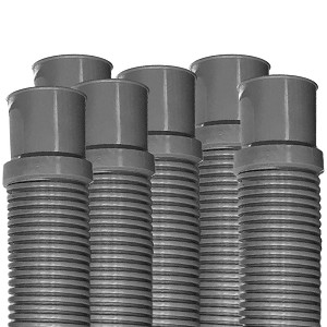 Puri Tech Heavy Duty Above Ground Pool Filter Hose, 1.25 Inch x 6 foot - 6 Pack