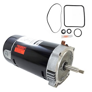 Puri Tech Replacement Motor Kit for Hayward Super Pump .75HP SP2605X7 AO Smith Century UST1072 with GO-KIT-3