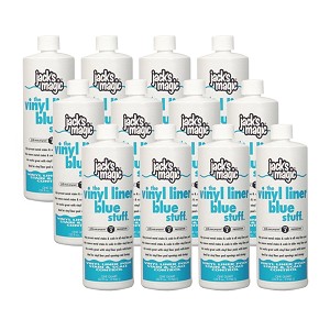 Jack's Magic The Vinyl Liner Blue Stuff 1qt 12 Pack 