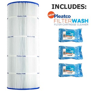 Pleatco Cartridge Filter PA120 120sqft Hayward Star Clear Plus C1200 CX1200RE C-8412 w/ 3x Filter Wash