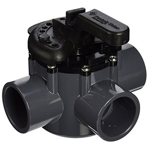 Pentair 3-Way PVC Diverter Valve 1.5''-2''