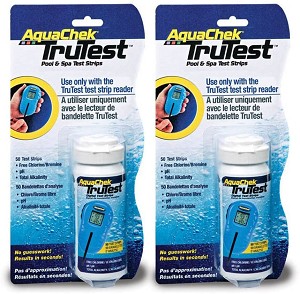 AquaChek 512082-02 TruTest Digital Test Strip Refills for Swimming Pools, 50-Count, 2-Pack