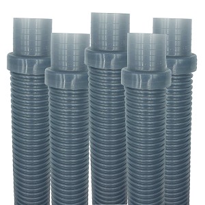 Puri Tech Pool Vac Ultra AquaBug Hose, 1.5 inch x 4 feet, Translucent Blue - 5 Pack