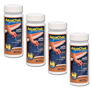  AquaChek Copper 3-IN-1 Test Strips 512232 4 Pack