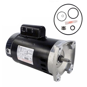 Puri Tech Sta-Rite SuperMax 2.5HP PHK2RAA6G-105L Replacement Motor Kit, AO Smith Century B2840 with GO-KIT-78