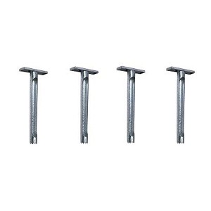 LaMotte Model Durable EP Soil Sampling Tube T-handle Steel 4 Pack 1055-4