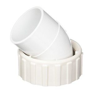 Waterway Plastics 806105081469 2" Pump Union X 2" Spg 45Deg Tailpiece