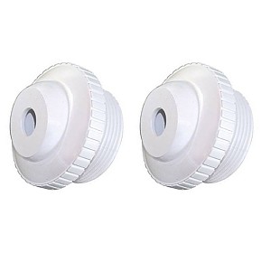 2 Pack Hayward SP1419B HydroStream 3/8"" Opening Directional Outlet White