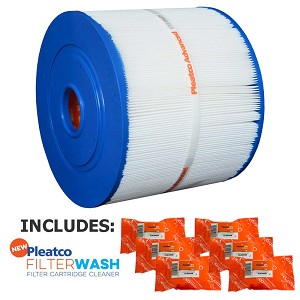 Pleatco Cartridge Filter PVT50W Vita Spa Filtration Filter w/ 6x Filter Washes