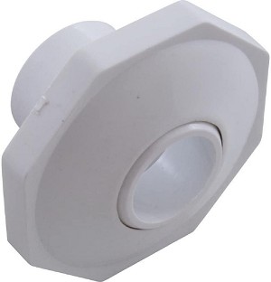 Waterway Plastics Pool Spa Econ 1" Return Fitting White 400-9180 