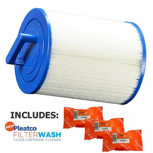 Pleatco Cartridge Filter PSG13.5P4 Saratoga Spas 303575 w/ 3x Filter Washes