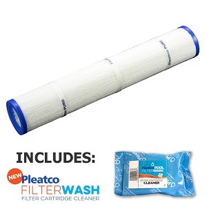 Pleatco Cartridge Filter PRB8.5 Pentair Rainbow Chloro Emerald Spas Viking Spas 17-0052 w/ 1x Filter Wash