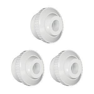 3 Pack Hayward HydroStream 3/4" Opening Directional Outlet White